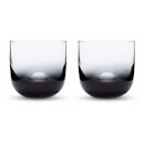 Tom Dixon Tank Whiskey Glass x2 - Black