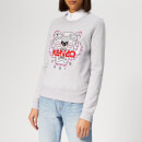 KENZO Women's Tiger Classic Sweatshirt - Pale Grey