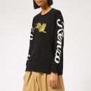 KENZO Women's Jumping Tiger Relax Sweatshirt - Black