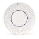 Nkuku Iba Ceramic Plate - Indigo - Dinner Plate