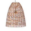 Nkuku Noko Wicker Conical Pendant - Natural