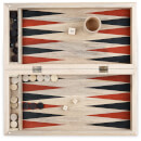 Nkuku Mango Wood Backgammon - Mango Wood