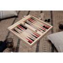 Nkuku Mango Wood Backgammon - Mango Wood