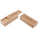 Nkuku Mango Wood Dominoes - Mango Wood