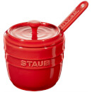 Staub Ceramic Round Sugar Bowl - Cherry