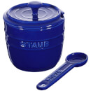 Staub Ceramic Round Sugar Bowl - Dark Blue