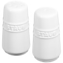 Staub Ceramic Round Salt and Pepper Shaker - White
