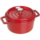 Staub Round Cocotte - Cherry - 20cm
