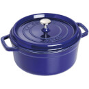 Staub Round Cocotte - Dark Blue - 24cm