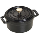Staub Round Mini Cocotte - Black - 10cm