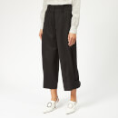 See By Chloé Women's Wool Cropped Trousers - Black