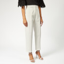 See By Chloé Women's Pleat Front Trousers - Crystal White