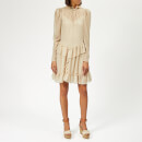 See By Chloé Women's Textured Frill Dress - Foggy Ivory