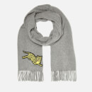 KENZO Women's Jumping Tiger Stole Scarf - Pale Grey
