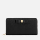 Ted Baker Women's Aine Bow Zip Around Matinee Purse - Black