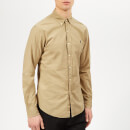 Polo Ralph Lauren Men's Garment Dyed Oxford Long Sleeve Shirt - Surrey Tan