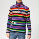 Polo Ralph Lauren Men's Sportsman Funnel Neck Fleece Sweatshirt - Purple Serape Multi