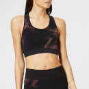 M-Life Women's Murmuration Seamless Bra - Black/Dusk Rose
