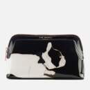 Ted Baker Women's Peggyy Cotton Dog PVC Makeup Bag - Black