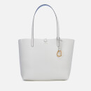Lauren Ralph Lauren Women's Merrimack Reversible Medium Tote Bag - Vanilla/Blue Mist
