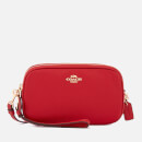 Coach 1941 Women's Polished Pebble Cross Body Clutch Bag - Jasper