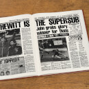 Aberdeen Football Newspaper Book - Brown Leatherette