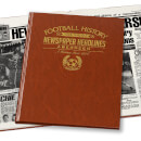Aberdeen Football Newspaper Book - Brown Leatherette