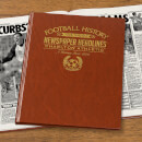 Charlton Football Newspaper Book - Brown Leatherette