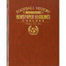 Chelsea Football Newspaper Book - Brown Leatherette