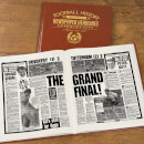 Coventry Football Newspaper Book - Brown Leatherette