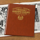 Dundee Football Newspaper Book - Brown Leatherette