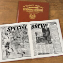 Dundee Football Newspaper Book - Brown Leatherette