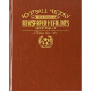Hibernian Football Newspaper Book - Brown Leatherette