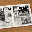 Hibernian Football Newspaper Book - Brown Leatherette