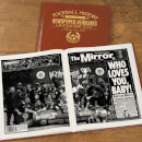 Leicester City Newspaper Book - Brown Leatherette