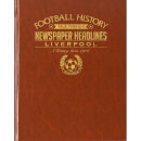 Liverpool Newspaper Book - Brown Leatherette