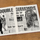 Liverpool Newspaper Book - Brown Leatherette