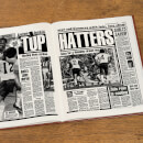 Luton Town Newspaper Book - Brown Leatherette