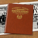 Middlesbrough Newspaper Book - Brown Leatherette