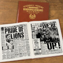 Millwall Newspaper Book - Brown Leatherette