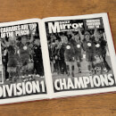 Norwich Newspaper Book - Brown Leatherette