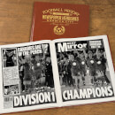 Norwich Newspaper Book - Brown Leatherette