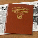 Portsmouth Newspaper Book - Brown Leatherette