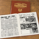 Portsmouth Newspaper Book - Brown Leatherette