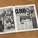 Rangers Newspaper Book - Brown Leatherette