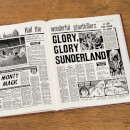 Sunderland Newspaper Book - Brown Leatherette