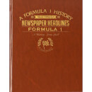 Formula One Newspaper Book - Brown Leatherette
