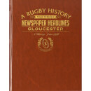 Gloucester Rugby Newspaper Book - Brown Leatherette