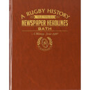 Bath Rugby Newspaper Book - Brown Leatherette