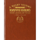 Challenge Cup Rugby Newspaper Book - Brown Leatherette